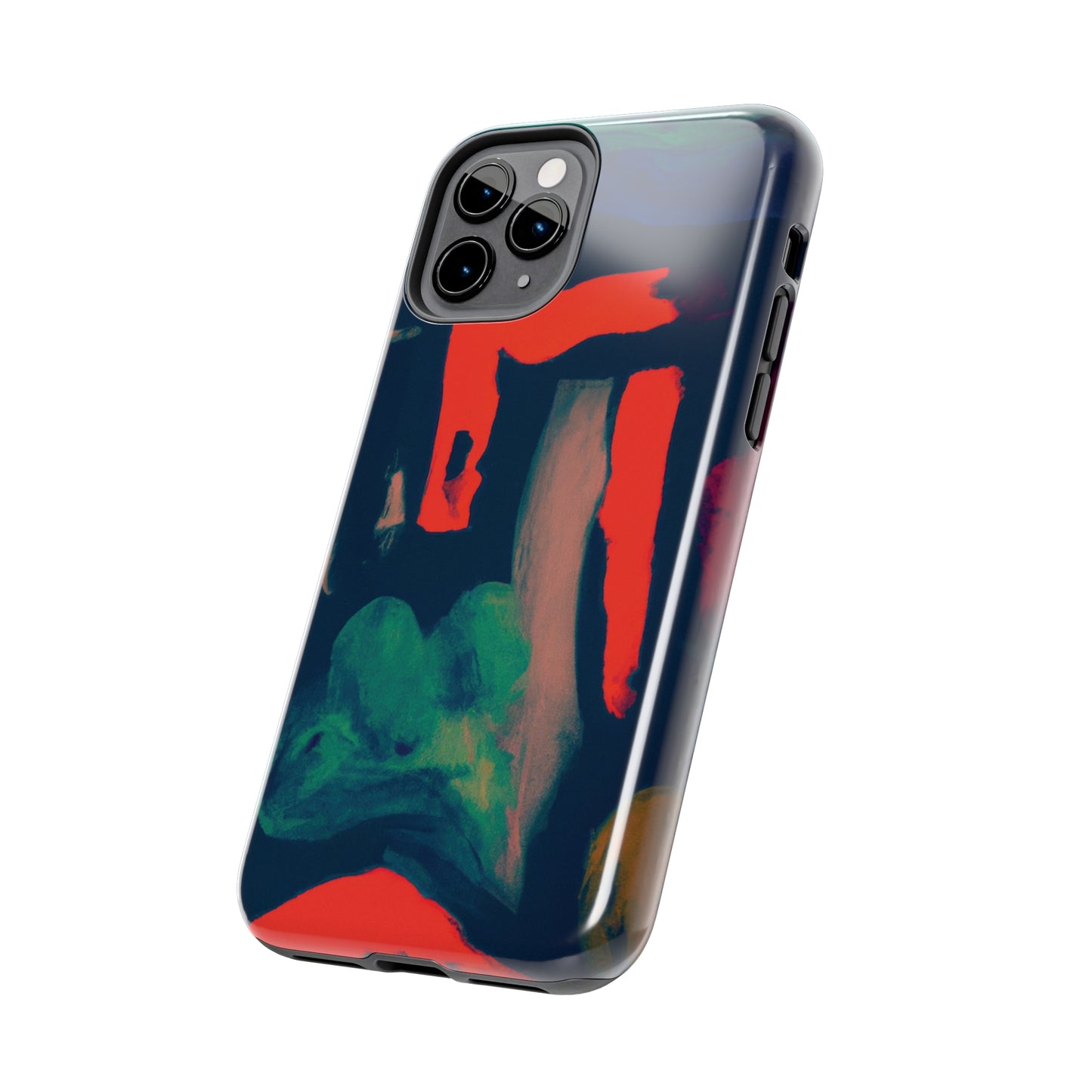 Strong Apple iPhone Case Ft. Abstract Clover