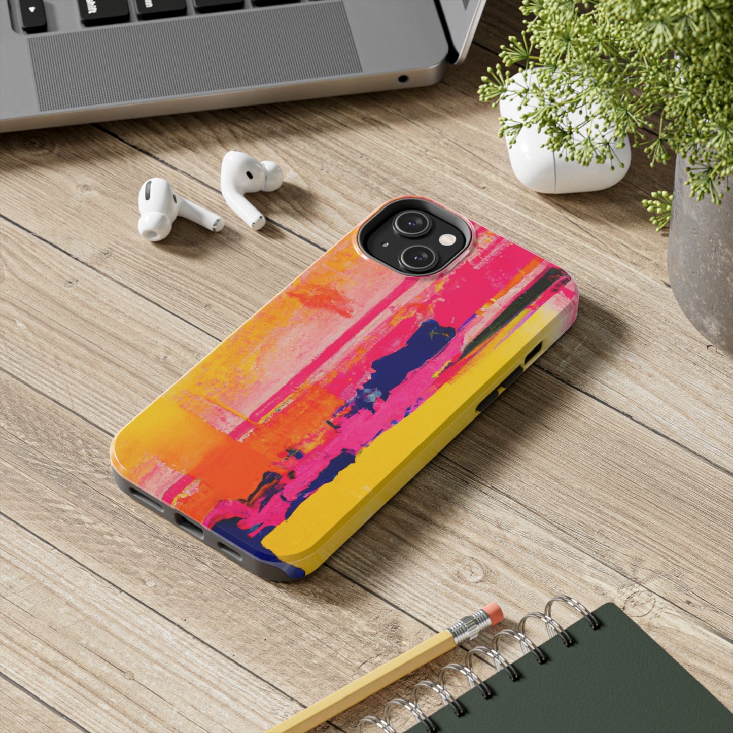 Tough Apple iPhone Cases Ft. Abstract Glitch