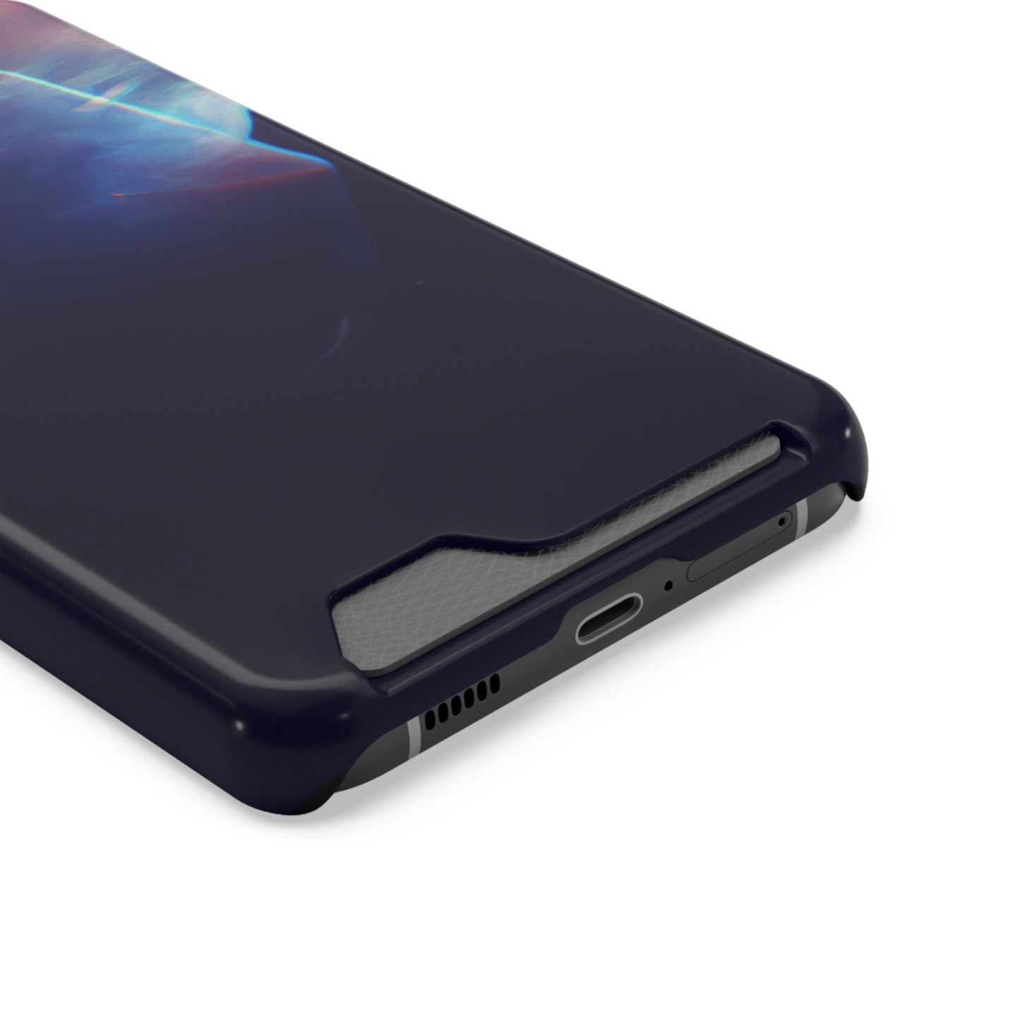 iPhone 13 and Samsung S21, S22 Cases with Card Holder Ft. Soft Lightning