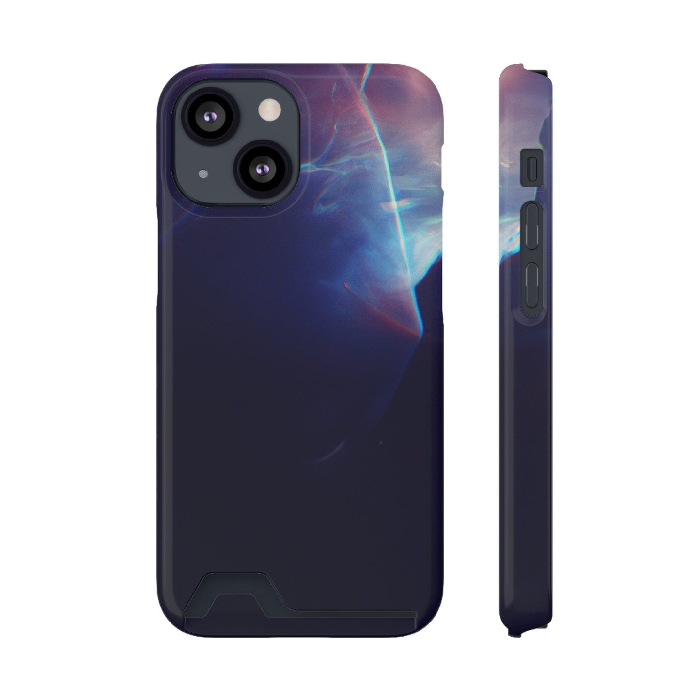 iPhone 13 and Samsung S21, S22 Cases with Card Holder Ft. Soft Lightning