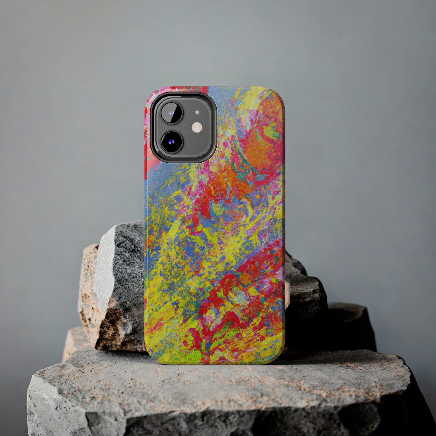 Tough Apple iPhone Cases Ft. Abstract Strawberry Banana