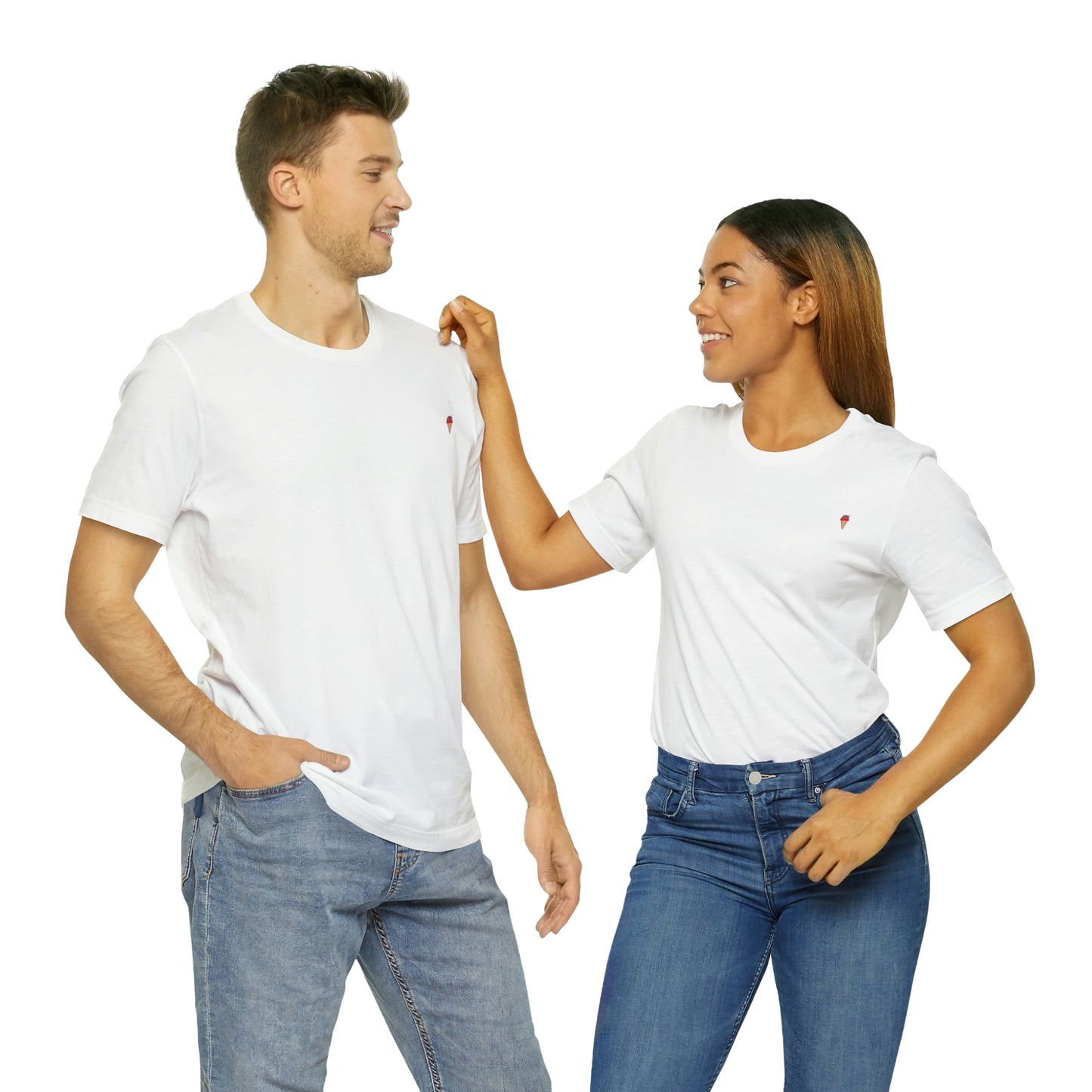 Express Delivery Woman's Short Sleeve Tshirt Ft. Pixel Cone