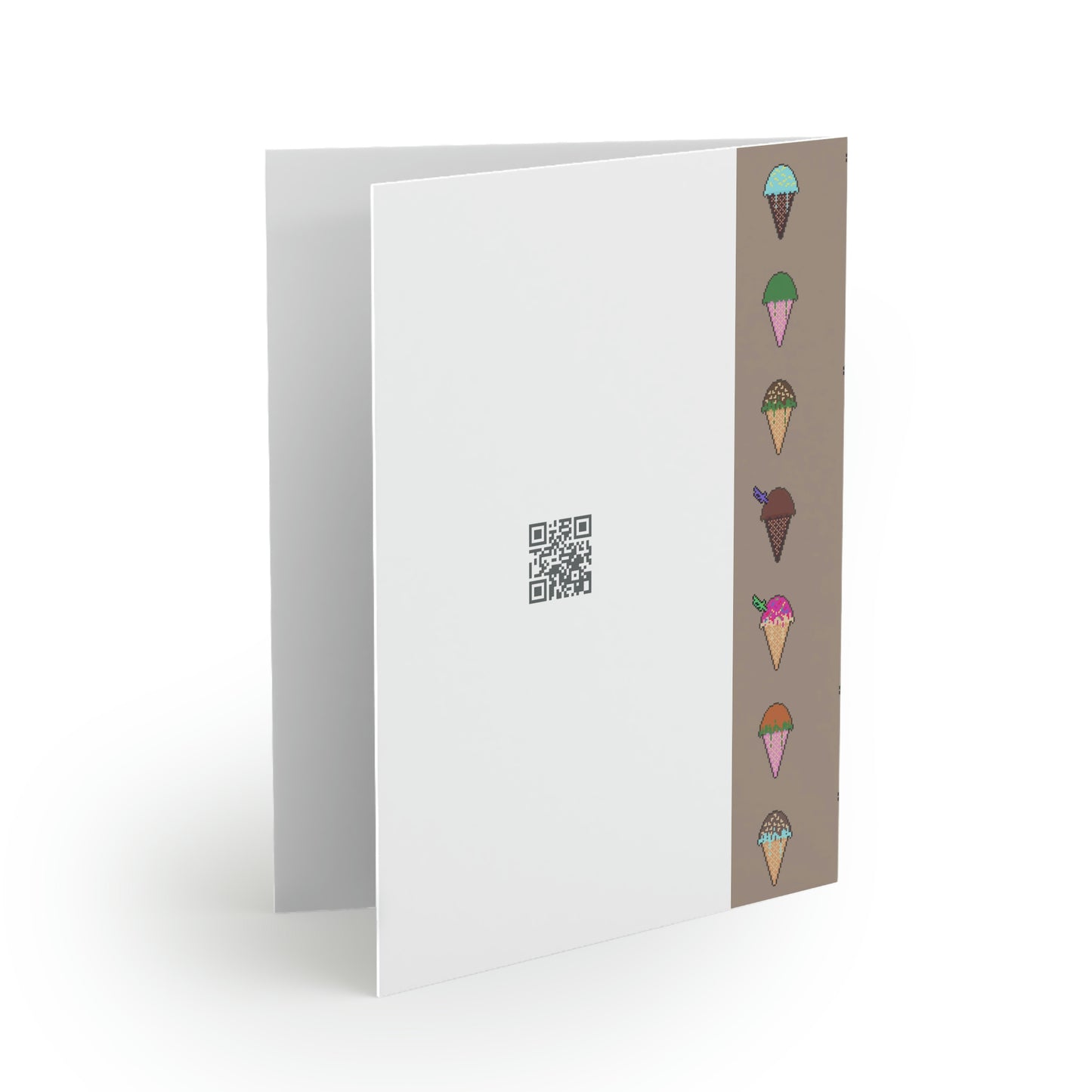 Blank Greeting cards (24 pcs) Ft. Pixel Cones