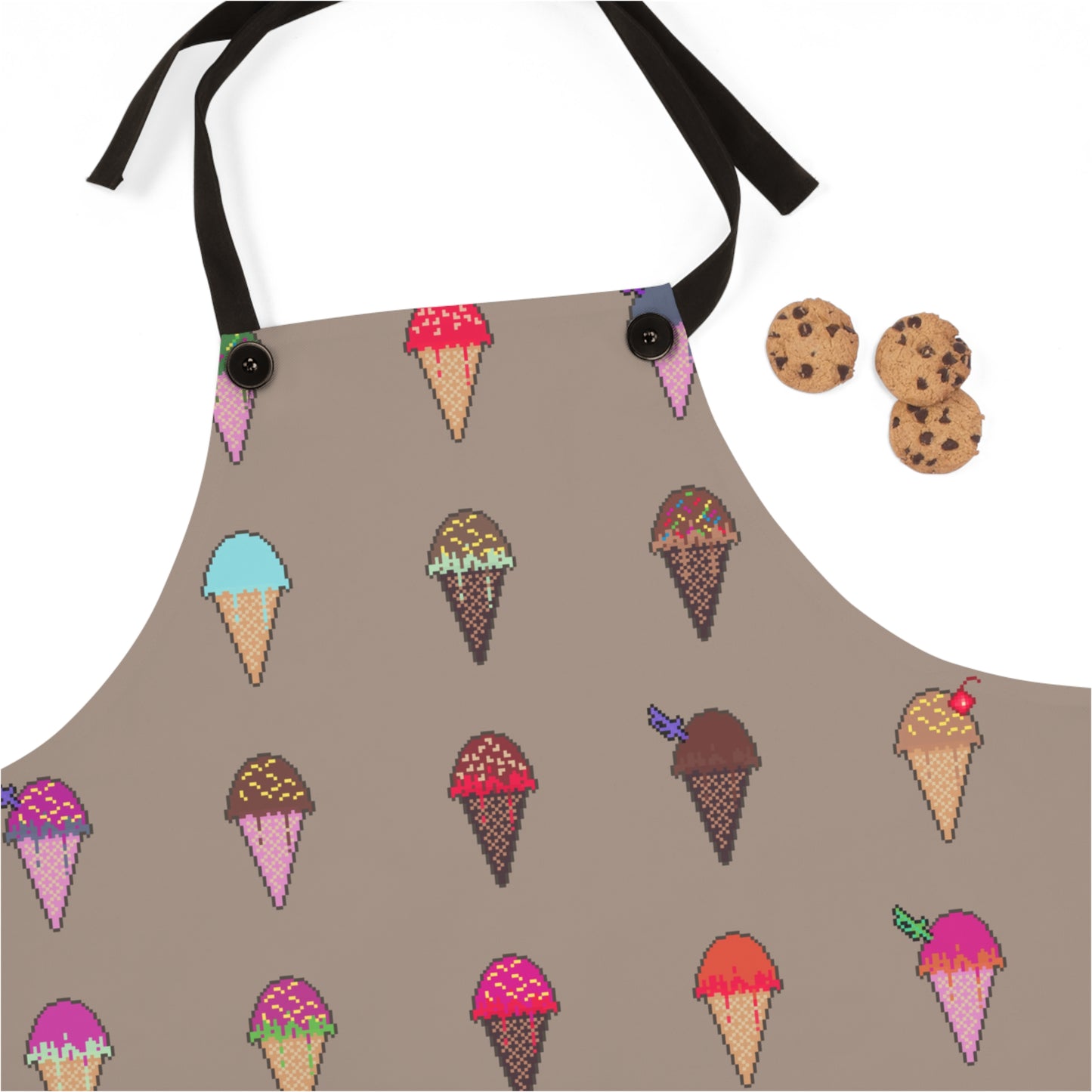 Apron Ft. Pixel Cones