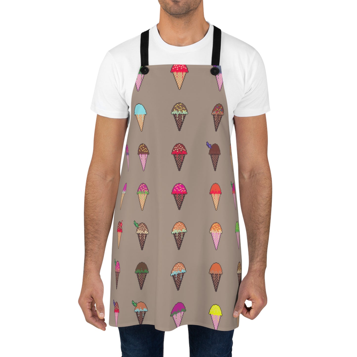 Apron Ft. Pixel Cones
