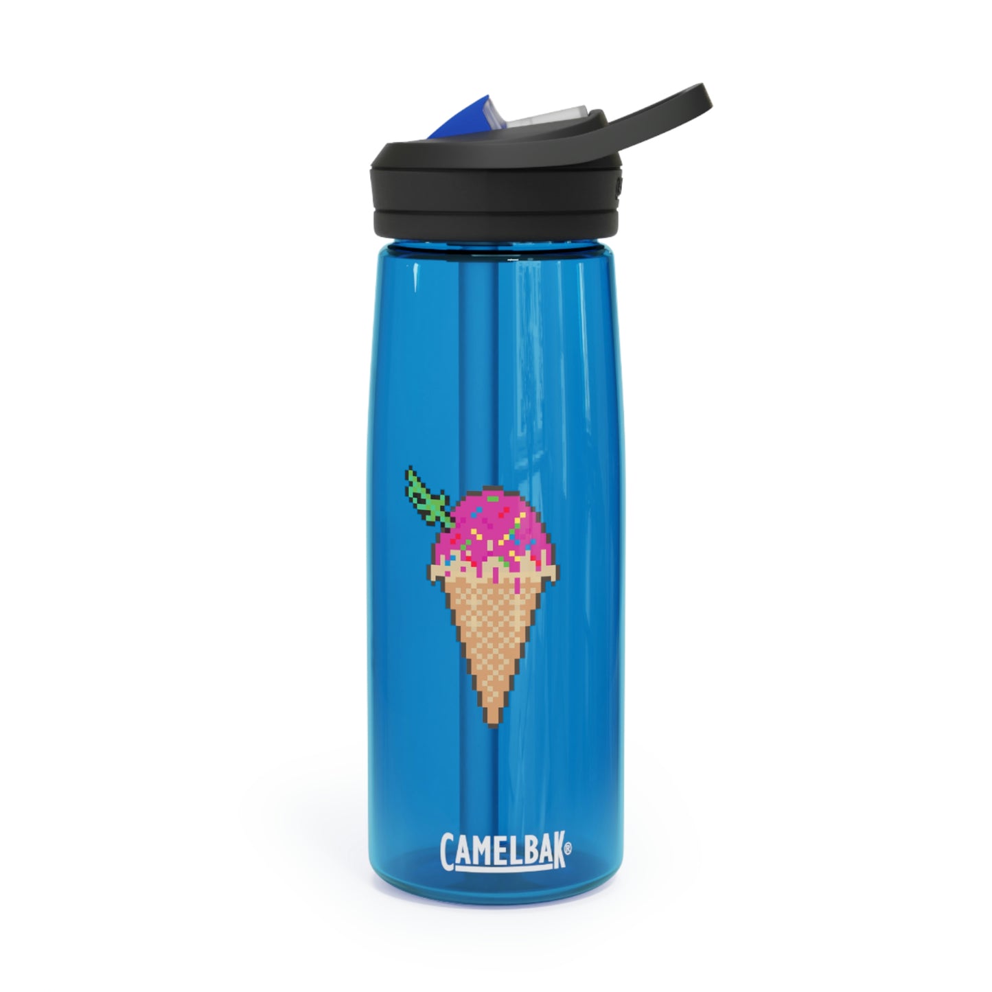 CamelBak Eddy® 25oz Blue Water Bottle Ft. Pixel Cone NFT