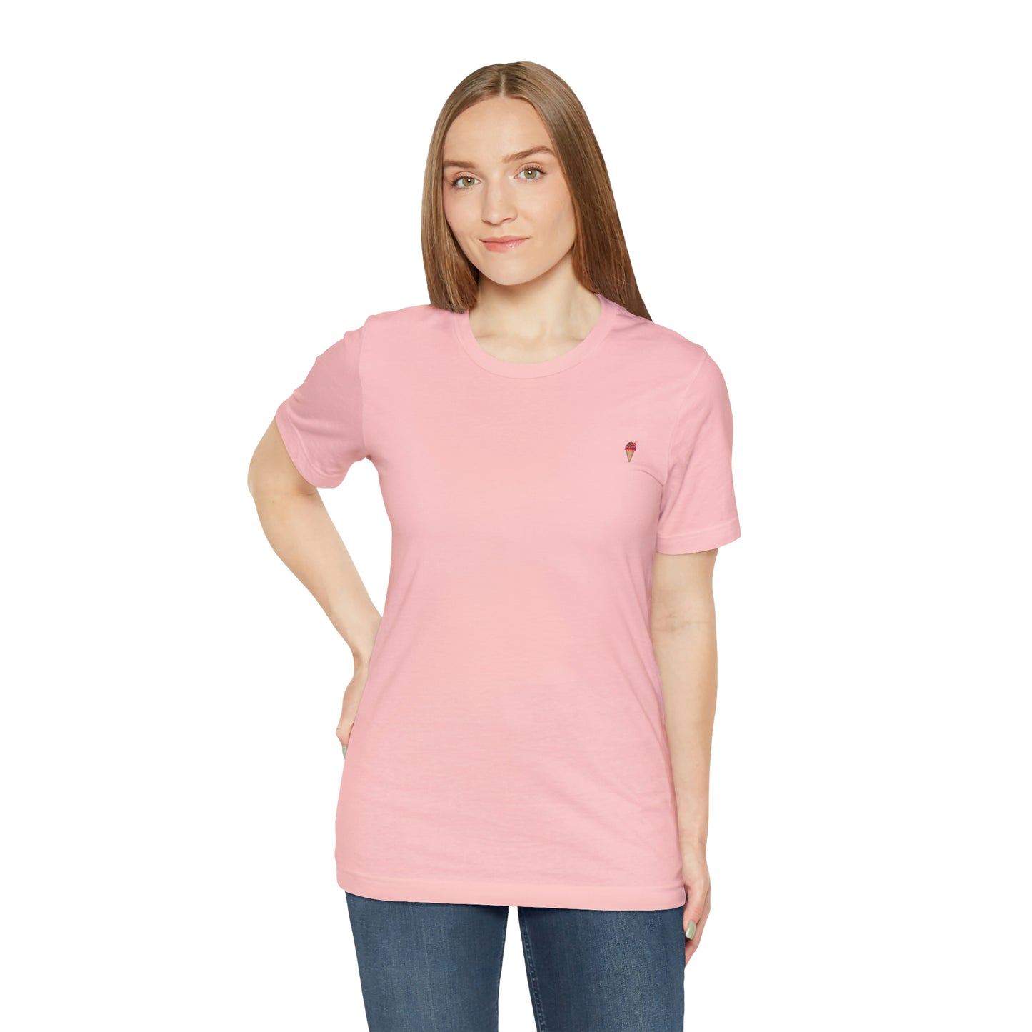 Express Delivery Woman's Short Sleeve Tshirt Ft. Pixel Cone