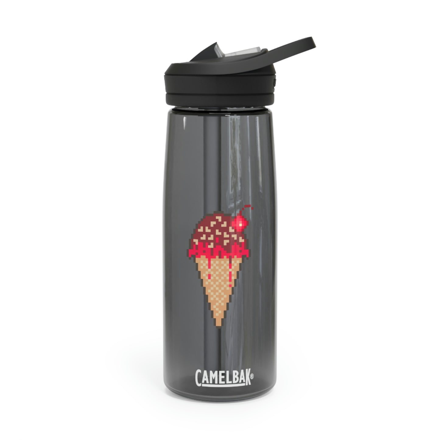 CamelBak Eddy® 25oz Grey Water Bottle Ft. Pixel Cone NFT