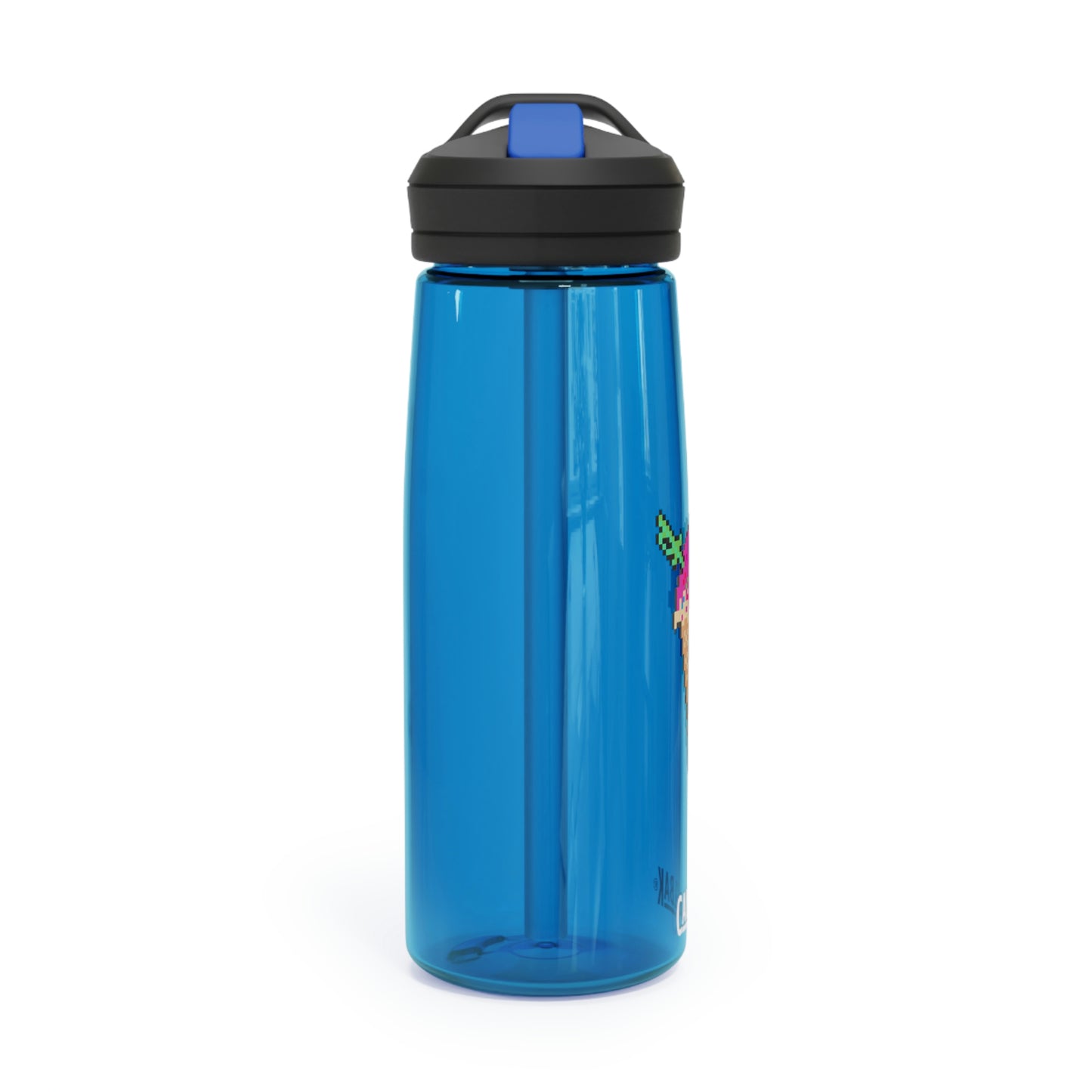 CamelBak Eddy® 25oz Blue Water Bottle Ft. Pixel Cone NFT