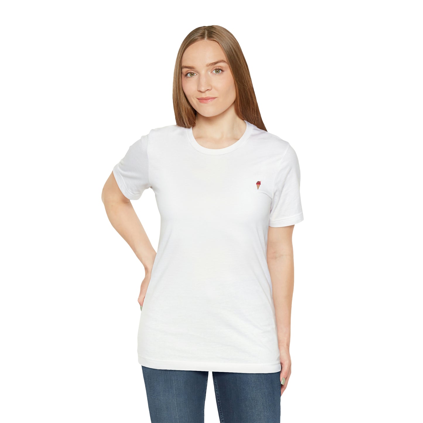 Express Delivery Woman's Short Sleeve Tshirt Ft. Pixel Cone