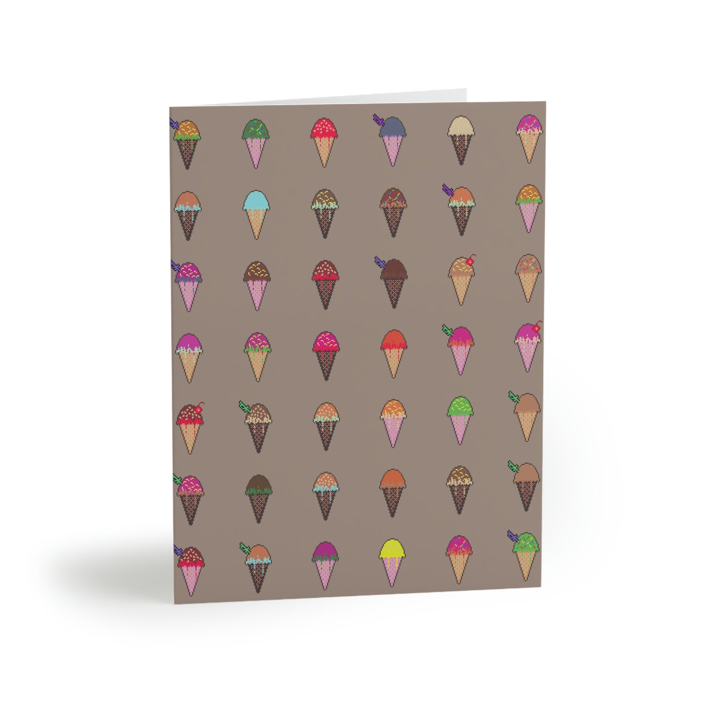 Blank Greeting cards (24 pcs) Ft. Pixel Cones