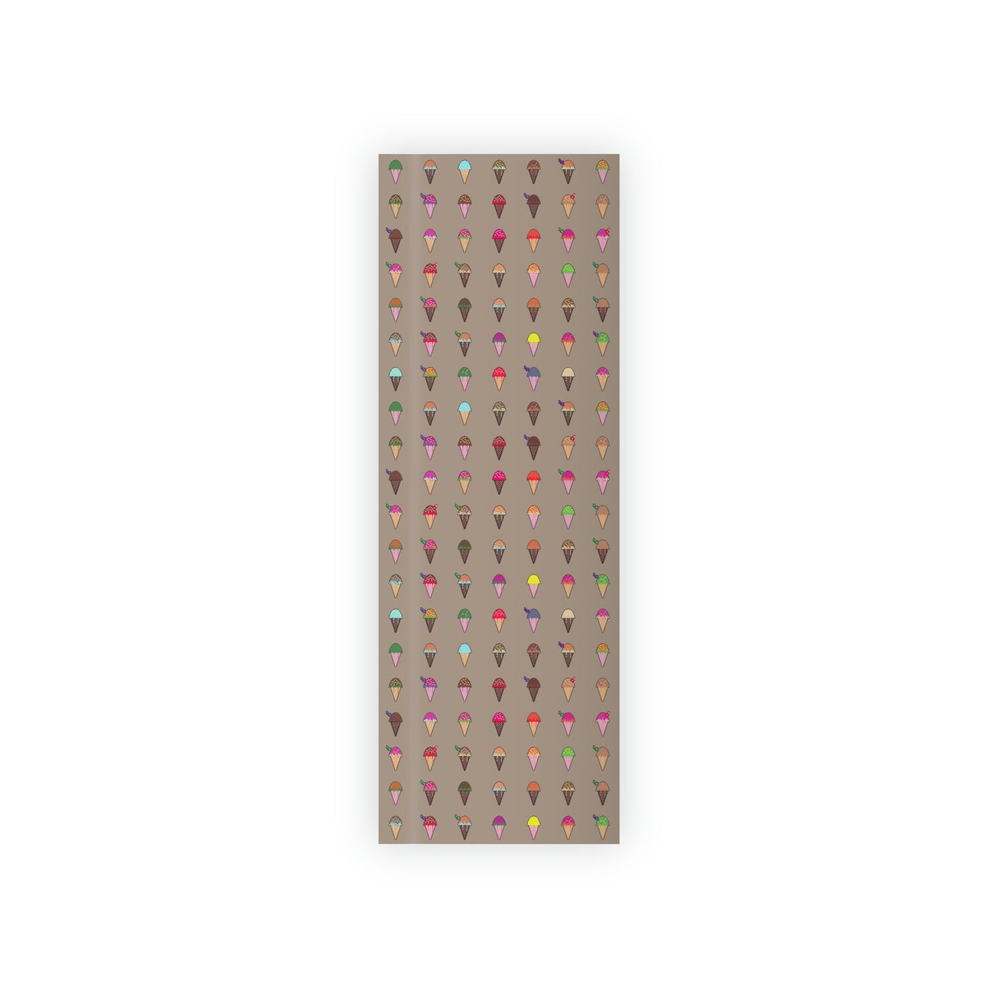 Huge (2.3’ x 6.6’) Gift Wrapping Paper Roll Ft. Pixel Cones