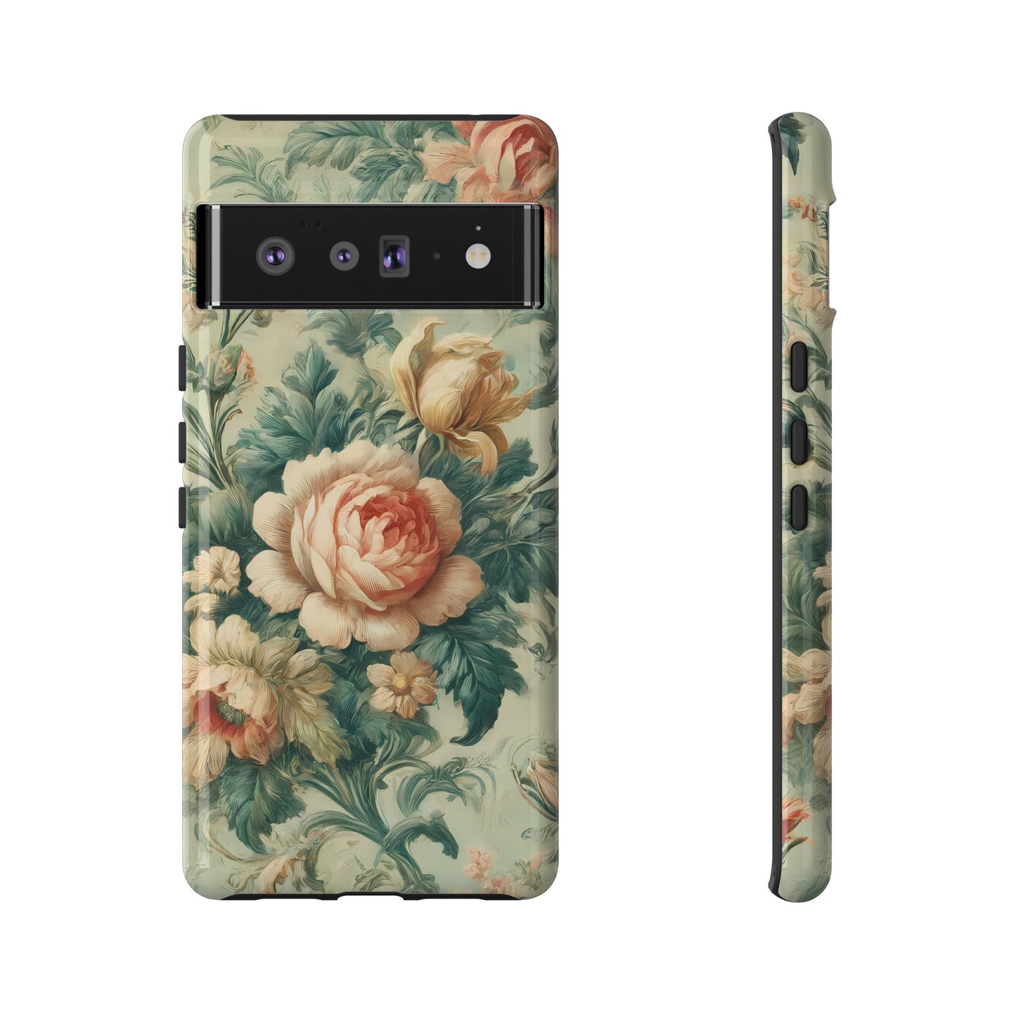 Tough Phone Case Ft. Cottagecore Rose