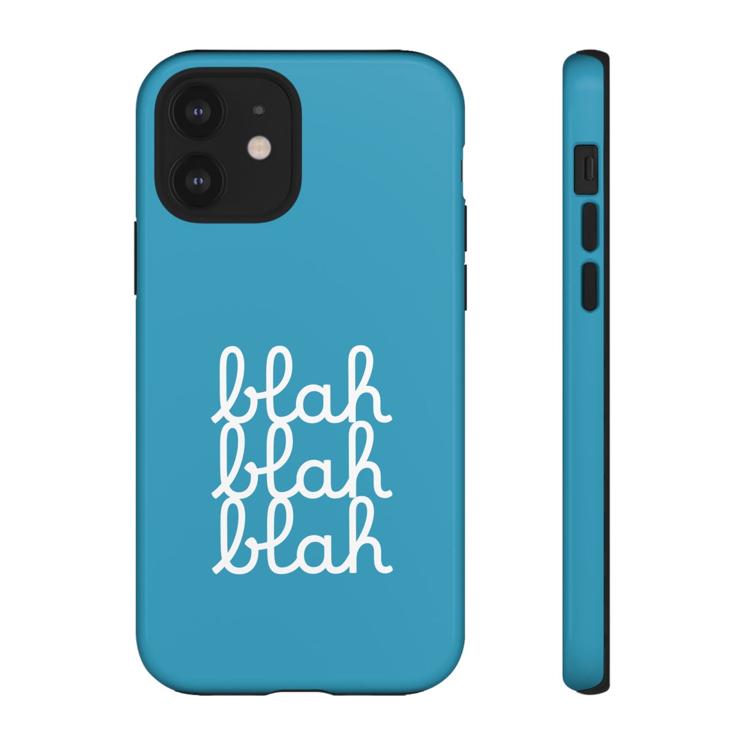 Tough Phone Case Ft. blahblahblah Turquoise