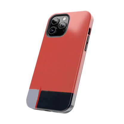 Strong Apple iPhone Case Ft. Minimal Orange