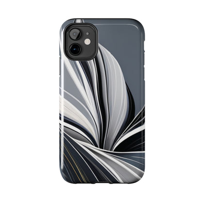 Strong Apple iPhone Cases Ft. Black and White Abstract Sail