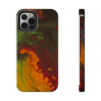 Tough Apple iPhone Case Ft. Abstract Gas Giant