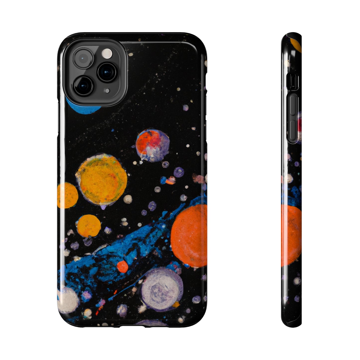 Tough Apple iPhone Cases Ft. Space Bubbles