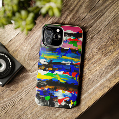 Tough Case-Mate iPhone Case Ft. Abstract Stripes