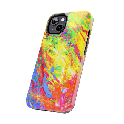 Tough Apple iPhone Cases Ft. Abstract Sherbet