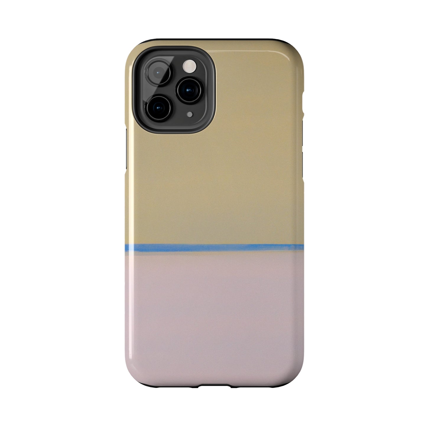 Strong Apple iPhone Case Ft. Minimal Thin Stripe