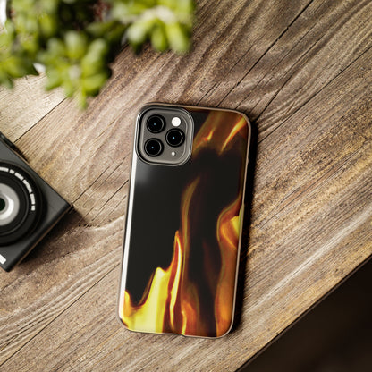 Tough Apple iPhone Cases Ft. Abstract Flames