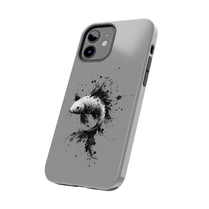 ToughDrop Apple iPhone Case Ft. Ink Blot Koi