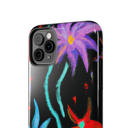 Tough Case-Mate iPhone Case Ft. Abstract Flowers