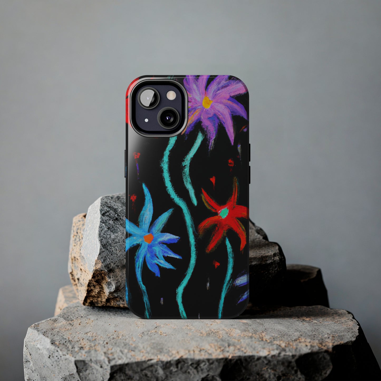 Tough Case-Mate iPhone Case Ft. Abstract Flowers