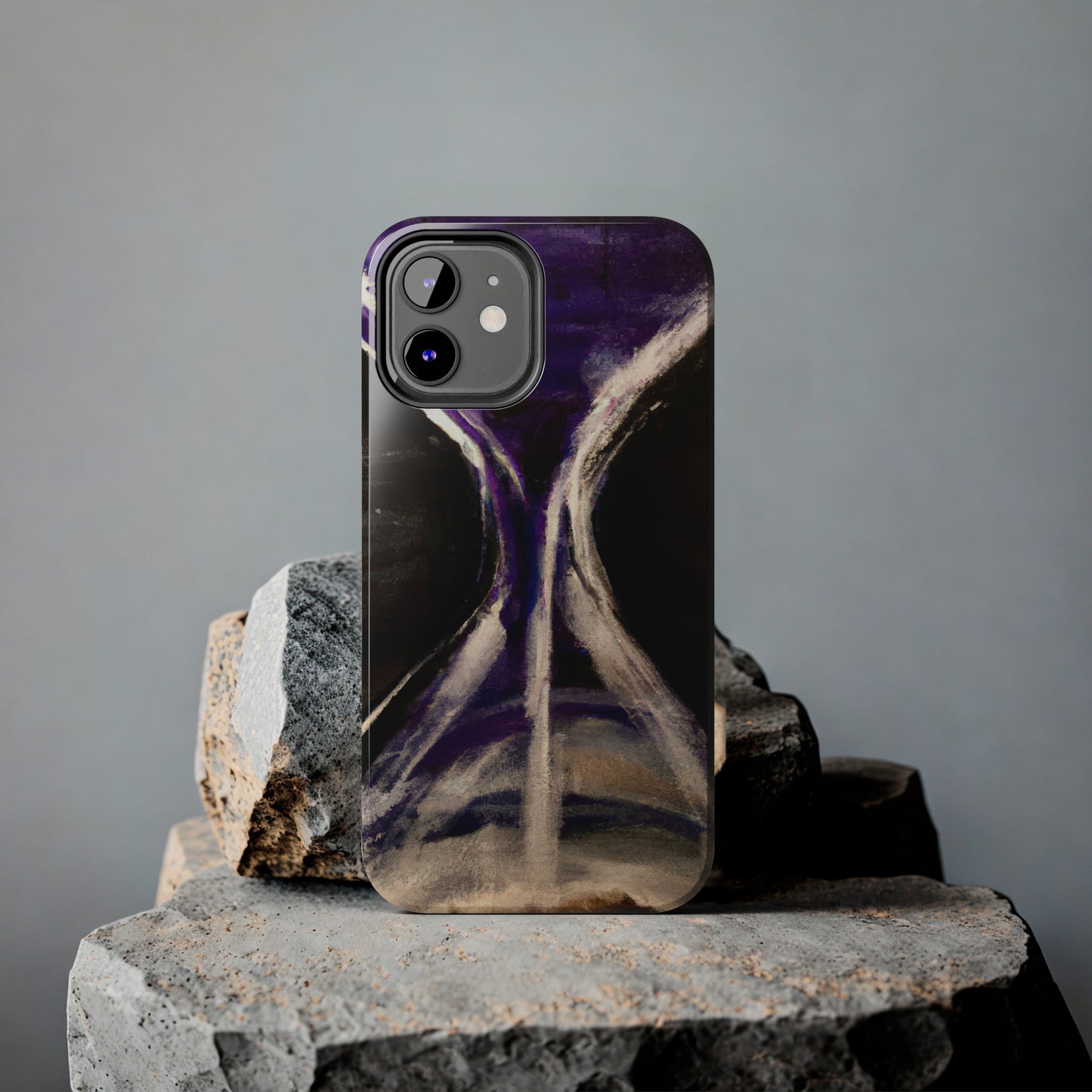 Tough Case-Mate iPhone Case Ft. Purple Hourglass