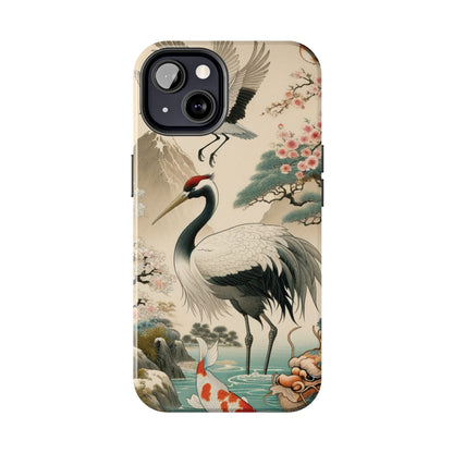 ToughDrop Apple iPhone Case Ft. Spirit Crane