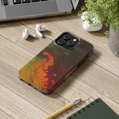 Tough Apple iPhone Case Ft. Abstract Gas Giant