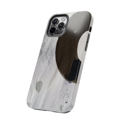 Strong Apple iPhone Case Ft. Abstract Half Circle