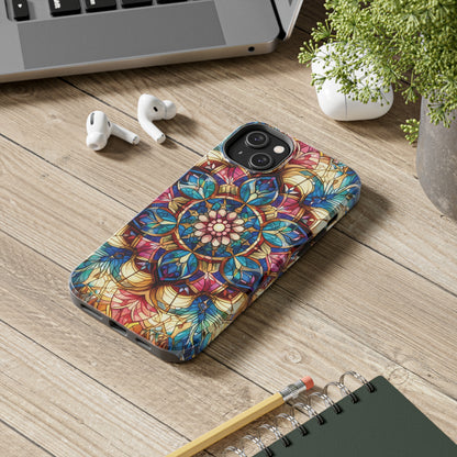 ToughDrop Apple iPhone Case Ft. Stained Glass Fractal