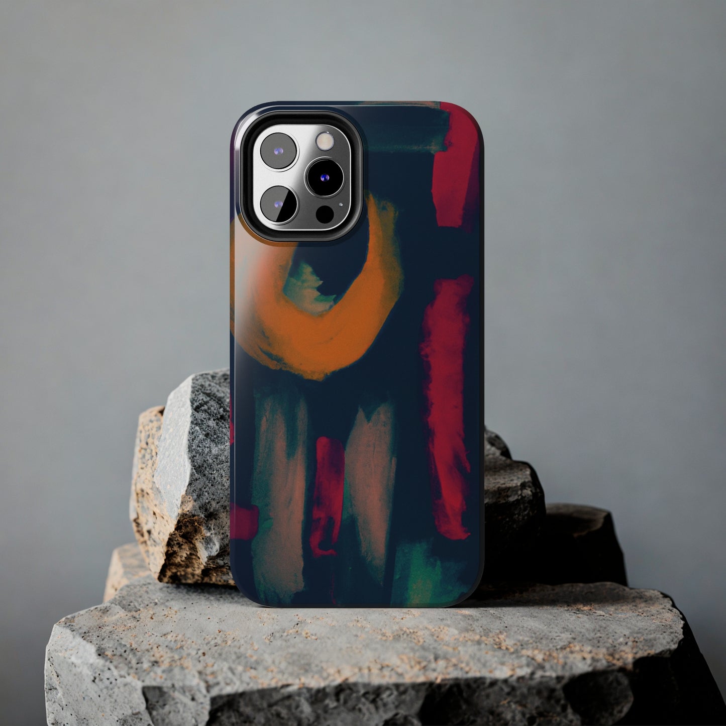 Strong Apple iPhone Case Ft. Abstract Moon