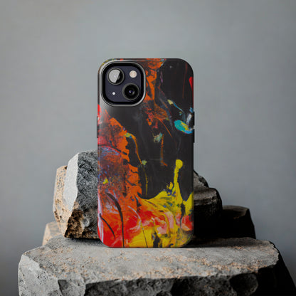 Tough Case-Mate iPhone Case Ft. Abstract Orange