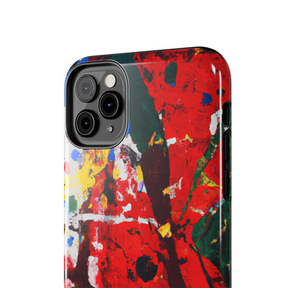 Tough Case-Mate iPhone Case Ft. Fractured Red