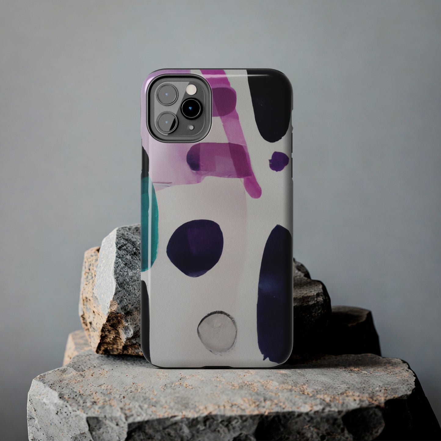 Strong Apple iPhone Case Ft. Abstract Cowprint