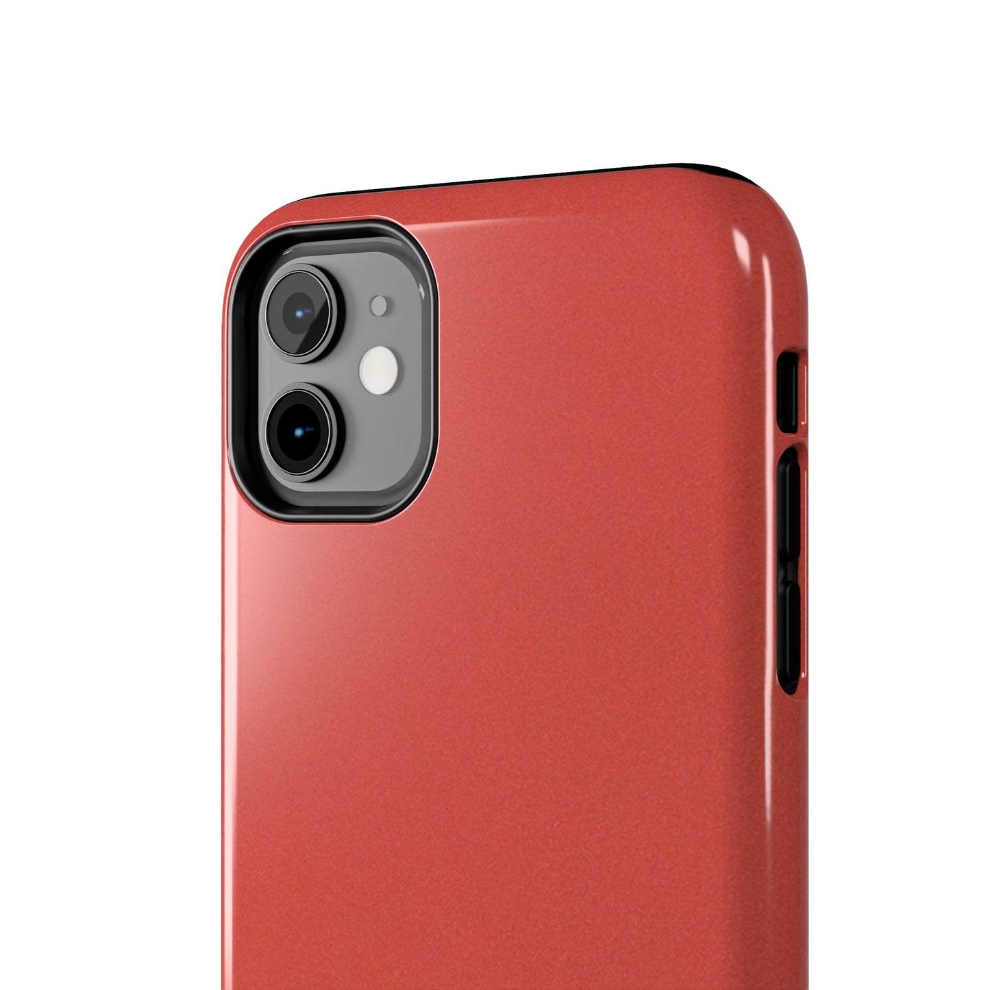 Strong Apple iPhone Case Ft. Minimal Orange