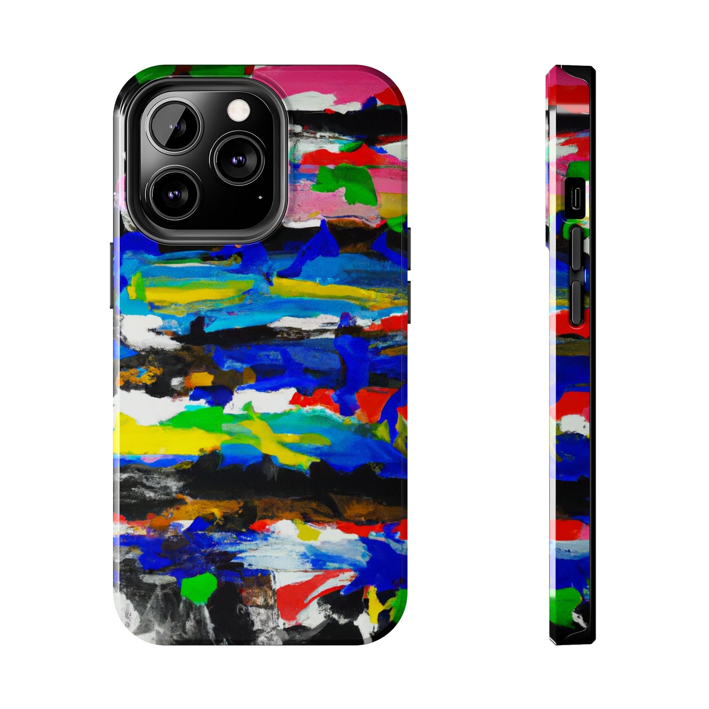 Tough Case-Mate iPhone Case Ft. Abstract Stripes