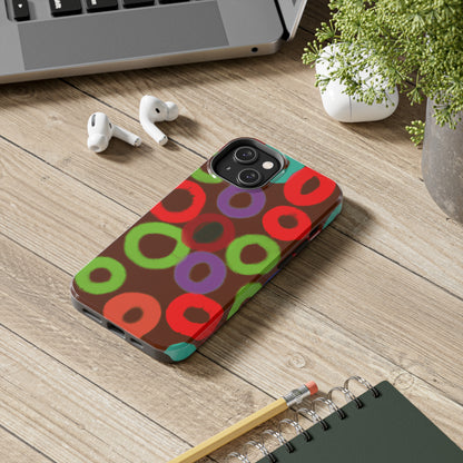 Tough Case-Mate iPhone Case Ft. Fruity Circles