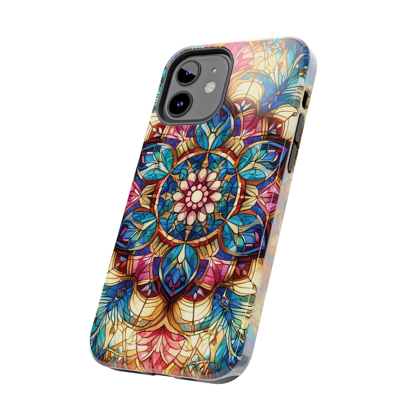 ToughDrop Apple iPhone Case Ft. Stained Glass Fractal