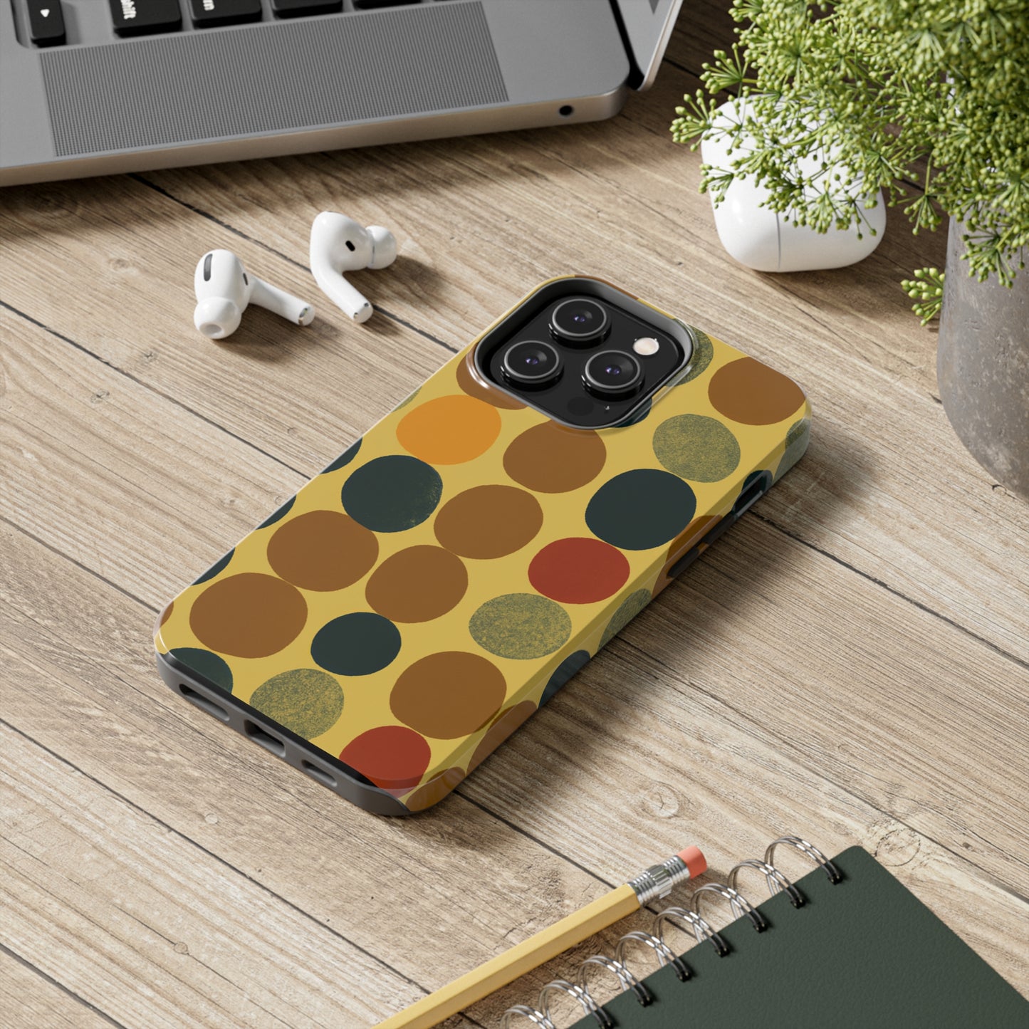 Tough Case-Mate iPhone Case Ft. Autumn Circles