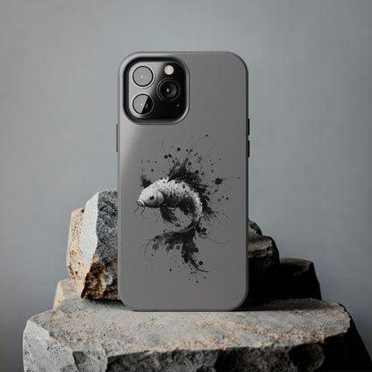 ToughDrop Apple iPhone Case Ft. Ink Blot Koi