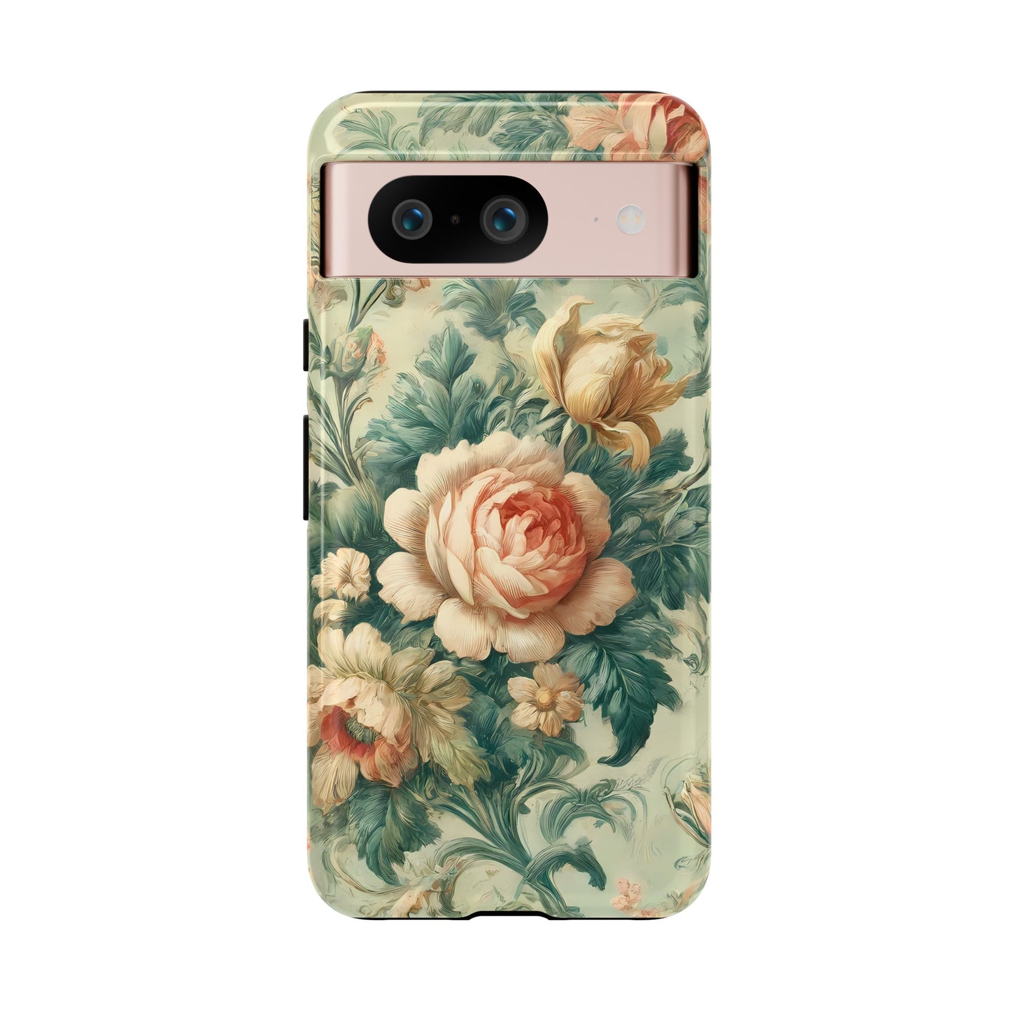 Tough Phone Case Ft. Cottagecore Rose