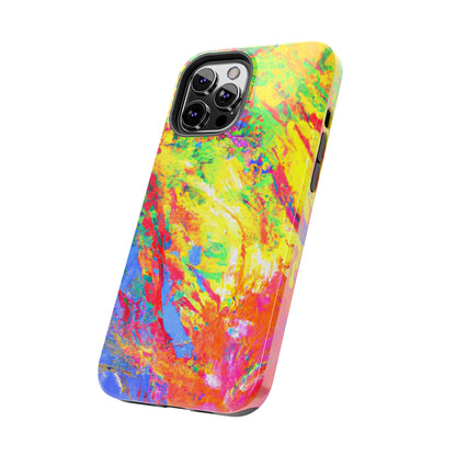 Tough Apple iPhone Cases Ft. Abstract Sherbet