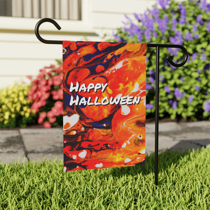 Fall Colors Happy Halloween Home and Garden Decoration Yard Banner