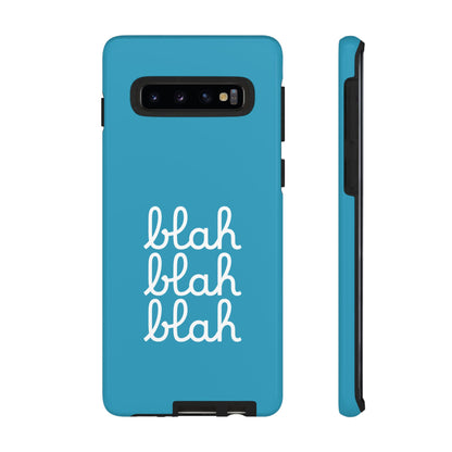 Tough Phone Case Ft. blahblahblah Turquoise