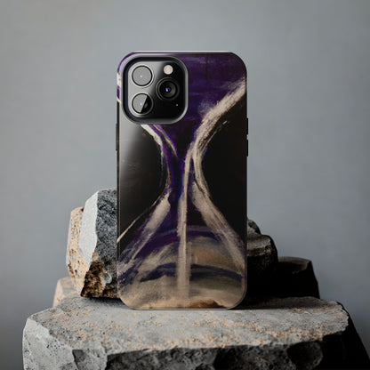 Tough Case-Mate iPhone Case Ft. Purple Hourglass