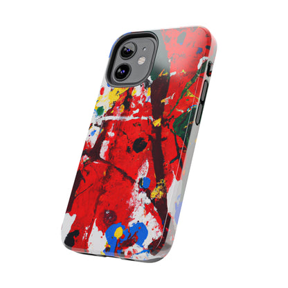 Tough Case-Mate iPhone Case Ft. Fractured Red